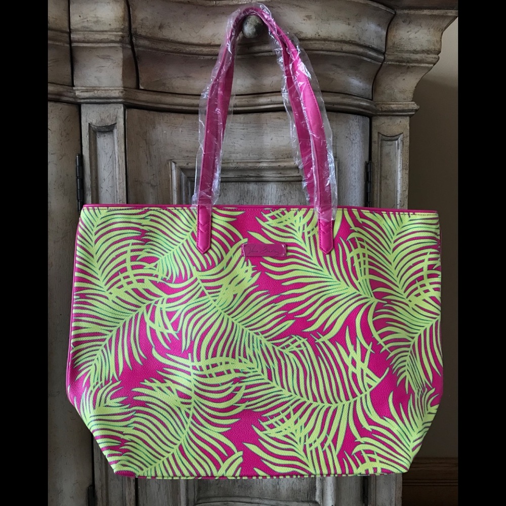 Vera Bradley Big Tote Palm Fronds NWT